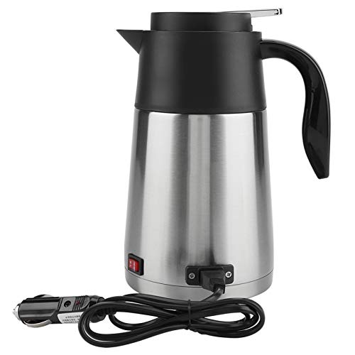 Hervidor eléctrico para auto de acero inoxidable 1300ml 12V/24V miniatura 4
