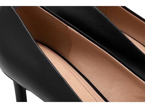 Cole Haan Women's Go-to Janey Pumps, Black Leather, 7.5-B US