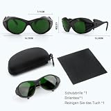 Okulary ochronne IPL 200NM-2000NM Laserowe usuwanie włosów HPL/IPL, okulary ochronne UV IPL, urządzenie do usuwania włosów dla pracowników kosmetologii
