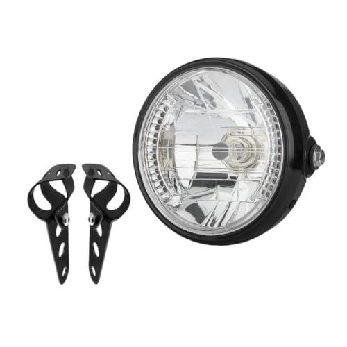 Phare pour Harley et motos cruiser de 7 pouces avec clignotants intégrés 12V