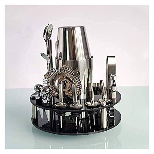 Set de Coctelera con Soporte y Accesorios de Acero Inoxidable miniatura 6