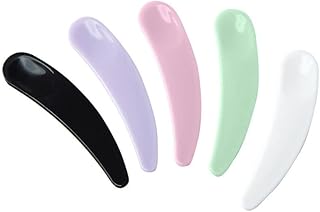 200 mini cucharas de cosméticos curvadas, más...