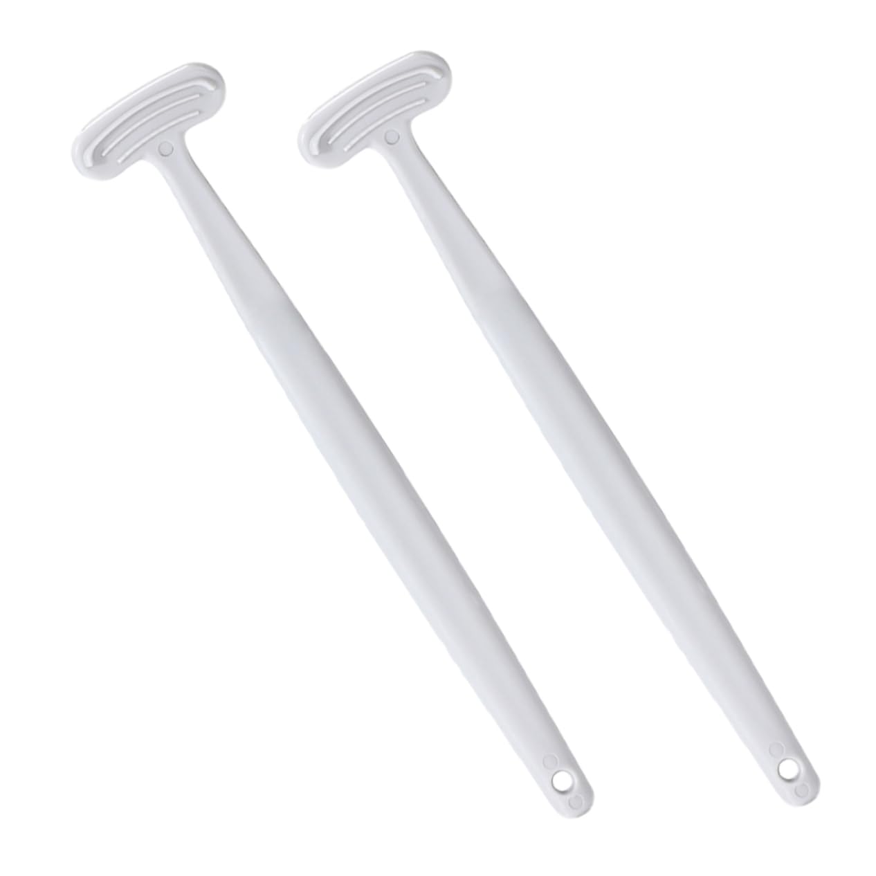 FRCOLOR Tongue Kit Tongue Scrapers Brush Set 160 Degree Curved Handle Easy to Use