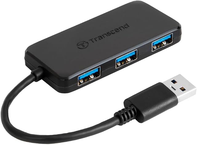 TRANSCENDR l'information SuperSpeed USB 3.0 4-Port Le centre (TS-HUB2K)