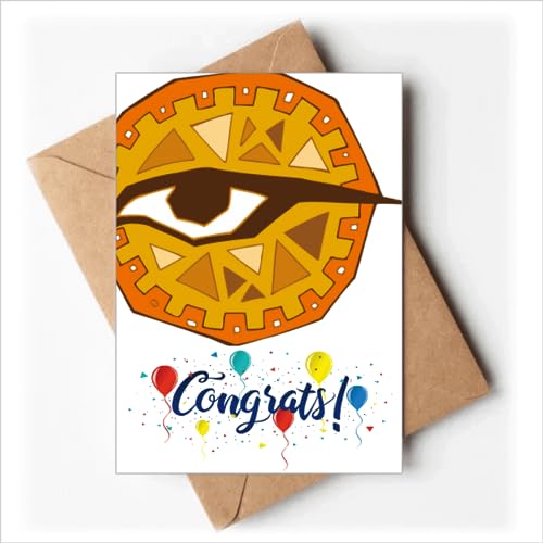 Cartes de mariage œil égyptien : idéal pour une cérémonie à thème bohème chic