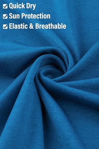 URATOT Long Sleeve Tee Shirts for Men Moisture Wicking Quick Dry Long Sleeve Sun Protection T-Shirts for Running2