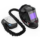 YESWELDER Powered Air Purifying Respirator Auto Darkening Welding Helmet LYG-Q800D