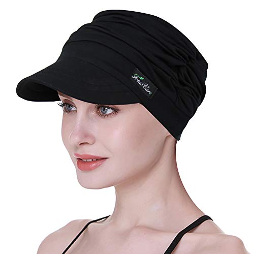 FocusCare Gorra de béisbol de bambú elástica para los Regalos de Las Mujeres de Chemo para los Pacientes de la quimioterapia Cover