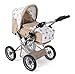 Produktbild Bayer Chic 2000® 3in1 Kombi Puppenwagen Leni - Bärchen Beige - faltbar, höhenverstellbarer Griff 43-67 cm, Tragetasche  Puppen bis 46 cm, ab 3 J.