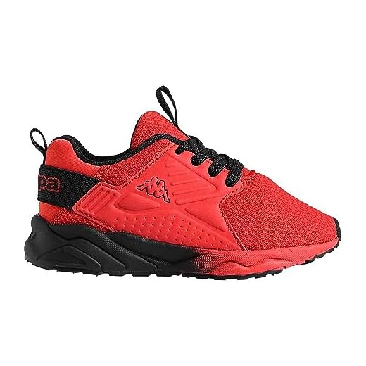Kappa San Puerto EL Kid, Zapatillas, Rojo/Negro, 34 EU