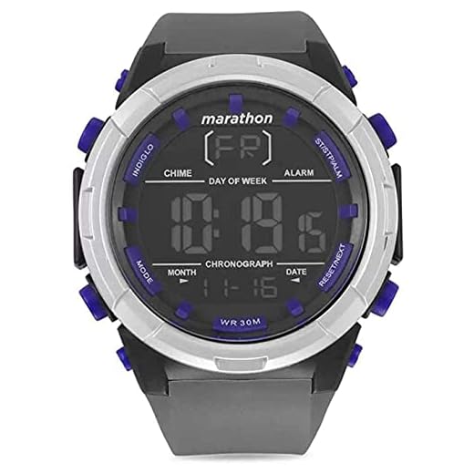 Timex Reloj Digital para Hombre de Cuarzo con Correa en plástico TW5M21000
