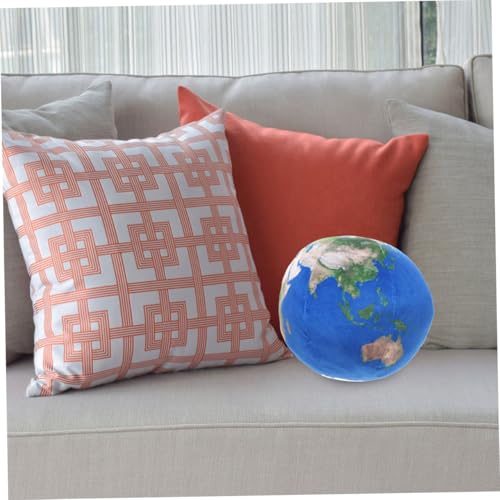 Coussin rond en peluche ORFOFE décoratif pour le salon