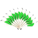 LEANPRO Shrink Fletch with 2 Inch Vanes, 12-Pack Stretch Arrow Wraps Universal Fit for Arrows and Bo