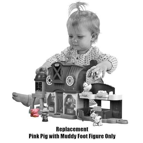Cochon rose Fisher-Price DWC31 pour animer les jeux de la ferme