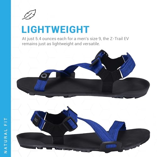 Xero Shoes Men's Z-Trail EV Barefoot Hiking Sandals, Sodalite Blue, 14 by Xero Shoes - Image 6