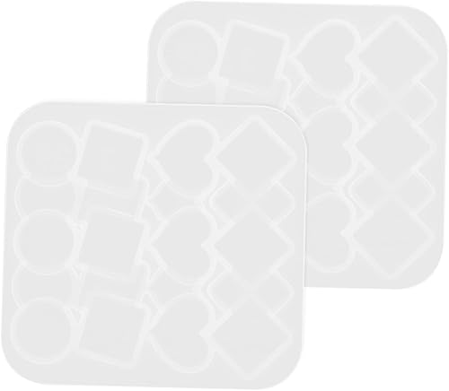 Miniatura 5 de COHEALI 4 Pcs Hairpin Silicone Mold Hair Clip Hairpin Handicraft Maker Barrette Resin Molds Jewelry Molds Crystal Hair Accessories Jewelry Resin