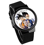 Relojes De Pulsera,Reloj De Pantalla Táctil Led DIY Regalo De Cumpleaños Siete Dragon Ball...