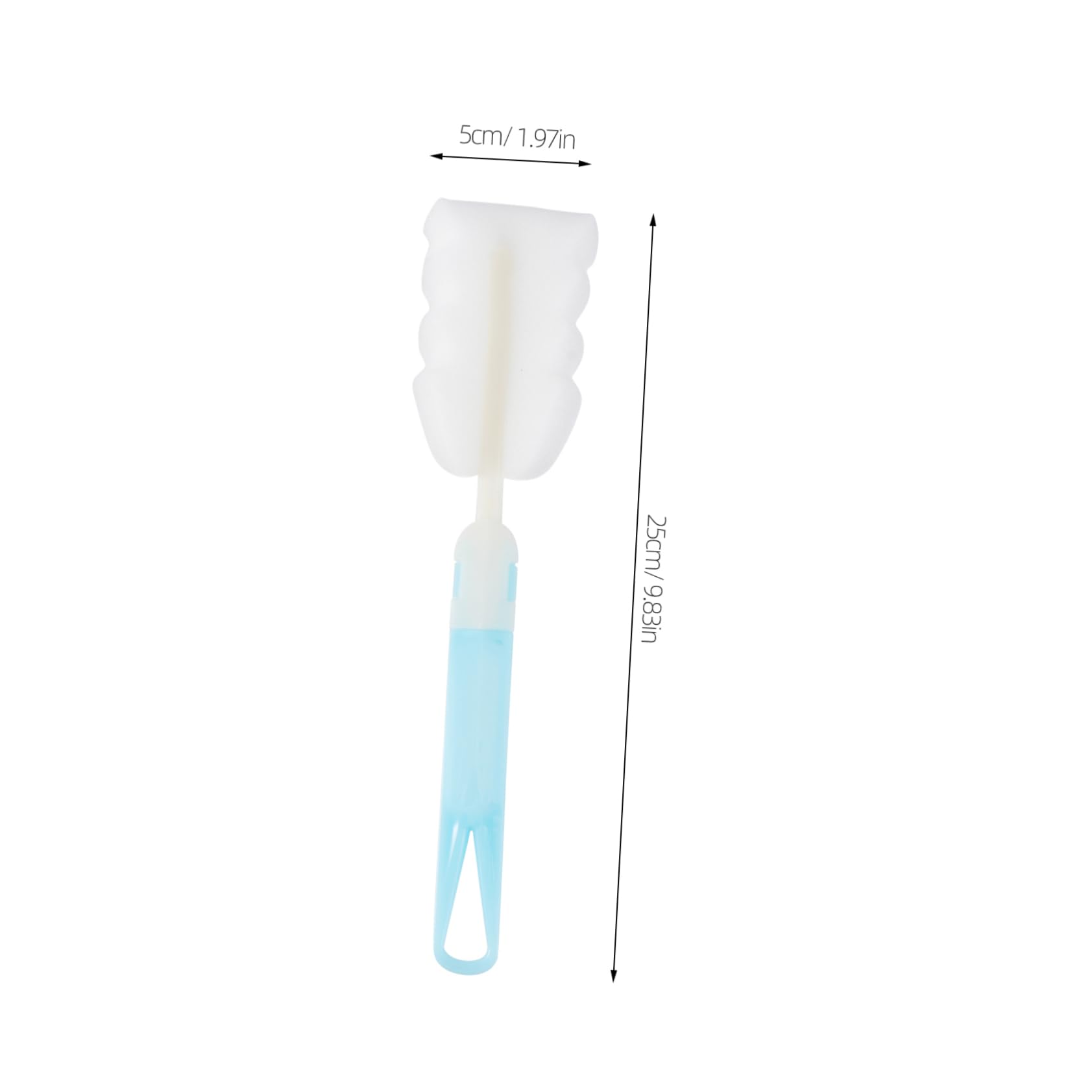 Mobestech Lot De 2 Brosses Éponges Pour Biberons Éponges Douces Pour Biberons Et Tétines Faciles À Utiliser Et À Nettoyer Pour Lalimentation De Bébé