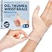 Dr. Frederick's Original Waterproof Wrist & Thumb Brace - 4 Pieces - Spica Splint for Thumb Arthritis - Skier's Thumb - De Quervain's - Small