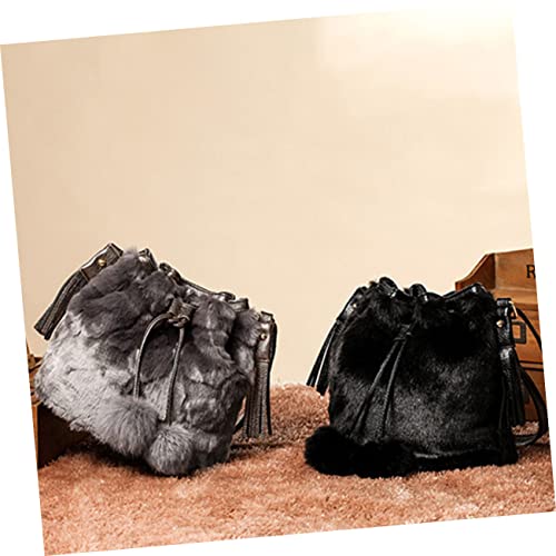 Sac seau à pompons avec cordon le cadeau doux idéal pour elle - 7