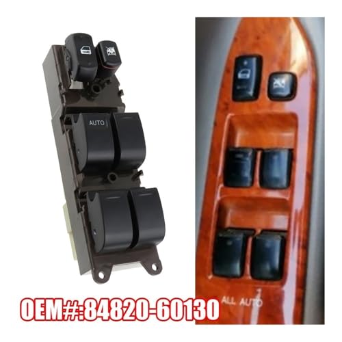 Bouton commande fenêtre électrique Land Cruiser de finition robuste ABS