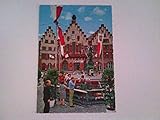  Frankfurt / Main. Historischer Weinausschank aus dem Gerechtigkeitsbrunnen vor dem Römer. AK.