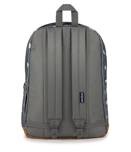 Image of JanSport Right Pack Backpack - Durable Daypack with Padded 15 inch Laptop Sleeve, Spacious Main Compartment & Integrated Water Bottle Pocket,Shell Yes Grey