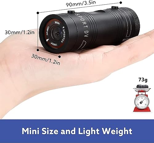 Action DV haute résolution avec mini caméra extérieur 1080P pour casque