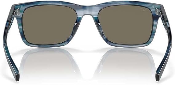 Costa Del Mar Men's Tybee Rectangular Sunglasses