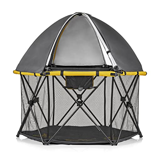 Image of Evenflo Play-Away Portable Playard Deluxe, Adventurer , 15 Sq Ft (Pack of 1)