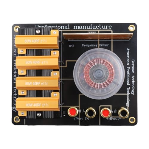 Filtre Crossover Audio 1800HZ pour Immersion Home Cinéma Totale