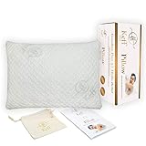 Sciatic Nerve Pain Relief Knee Pillow (Memory Foam) | Best for Hip, Leg, Knee, Back and Spine Alignment | Orthopedic Leg Pillow Wedge with Washable Cover + Free Storage Bag