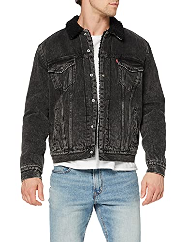 Type 3 Sherpa Trucker Veste Homme Roadster (Noir) L