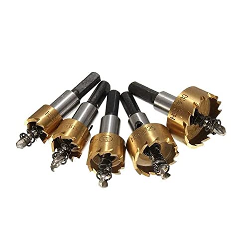 Juego de Brocas HSS 5 Piezas Metal 16-30 mm miniatura 1