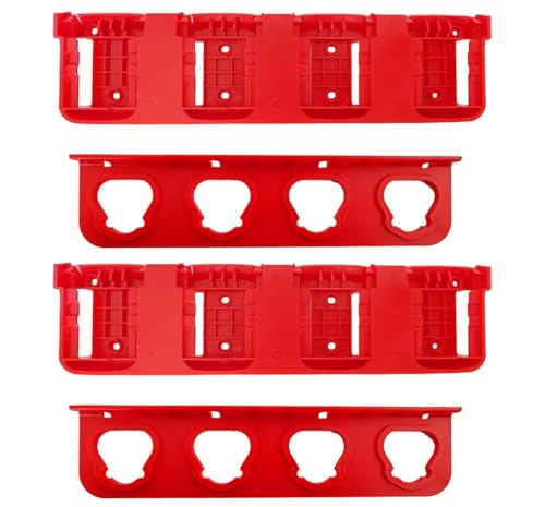 Battery Organizer Mount Holder for Milwaukee 2 for M18 18V 2 for M12 12V