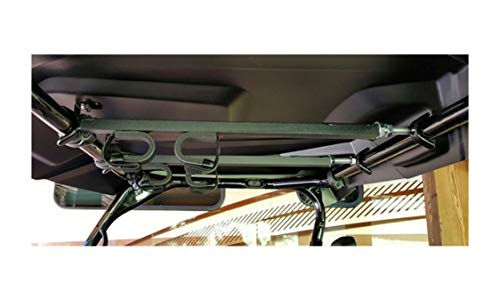 Great Day Quick-Draw Overhead Gun Rack - For Utvs With Roll Bar Depth Of 23-28In - Black Powder-Coated Finish - 2 Gun Model, Qd850-Ogr #TOP4