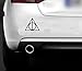 HARRY POTTER DEATHLY HALLOWS VINILO COCHE / VAN VENTANA CARROCERÍA PEGATINA MÁGICO NEGRO