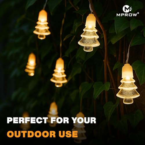 Image of MPROW Christmas Tree String Lights - Yellow-Color LED Fairy Lights for Home Decoration, Indoor Festival Decor, Party, and Celebration - 20 LEDs, Energy Efficient (Smart Lighting Brilliant Living)