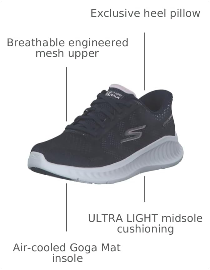 Image of Skechers Women's Go Walk Now Hands Free Slip-ins Walking Shoes
