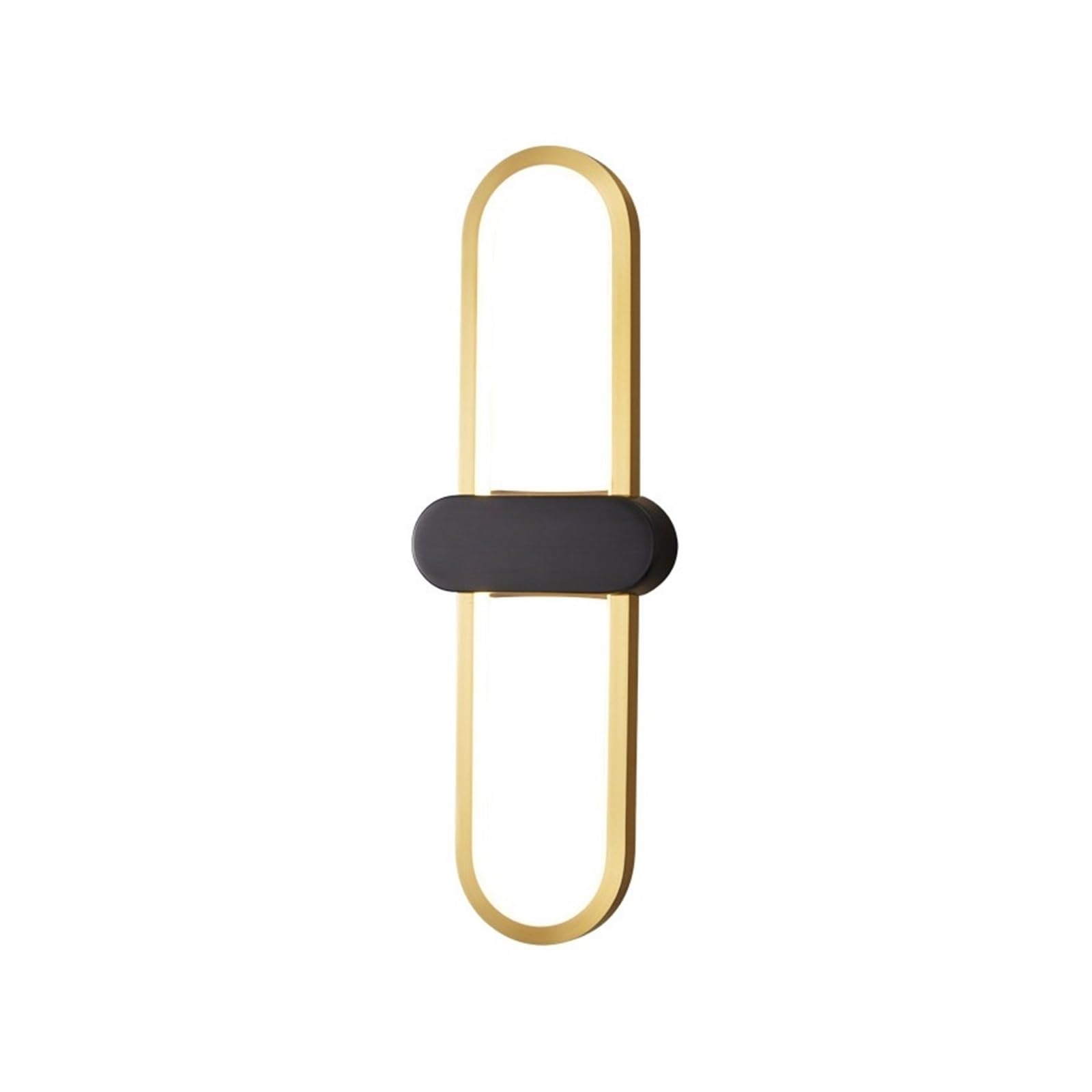 SMCCYYSD Bedroom Luxury Copper Wall Lamp Living Room Creative Long Bedside Lights Sconce(Gold)