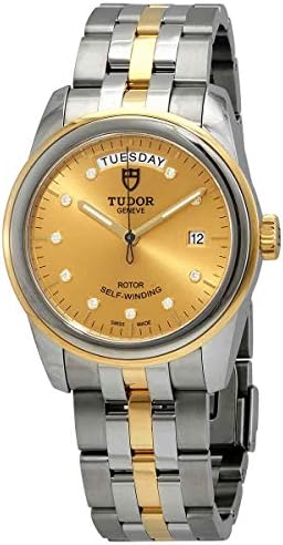 Tudor Glamour Day Date Automatic Diamond Gold Dial 39 mm Unisex Watch M56003-0006