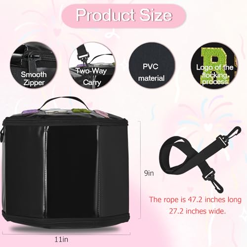 Collapse-Proof Ears Headband Storage holder for 10-15 Pairs - Crush-Resistant Travel Organizer, Theme Park Vacation Accessories Case & Closet Organization Solution 11.8"x11.8"x9"3