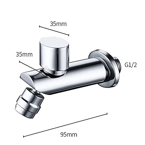 Robinet de lavabo moderne uniquement eau froide encastrable - 6