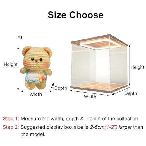 Vitrine en acrylique transparent de qualité supérieure pour objets précieux - 6