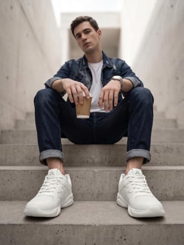 Image of OFF LIMITS Roger Sneakers for Men | Breathable Mesh /Synthetic Construction with Memory Foam Insock and EVA Sole for Easy Movement, College Wear, Travel & Casual Plans