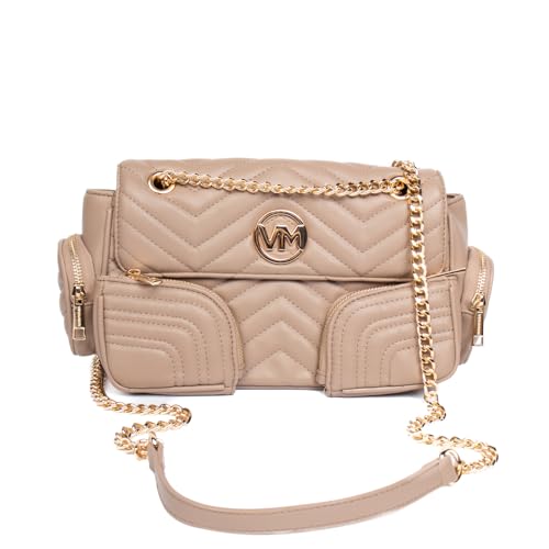 Bolsa Via Marte Multipocket Bege