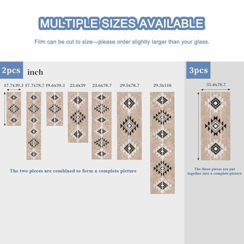 Vinilo decorativo para ventana 19.6x39.3 pulgadas miniatura 5