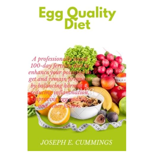 Egg Quality Diet: A professionally tested 100-day fertility diet to enhance your potential to get and remain pregnant by balancing hormones reducing inflammation improving egg quality and other factor