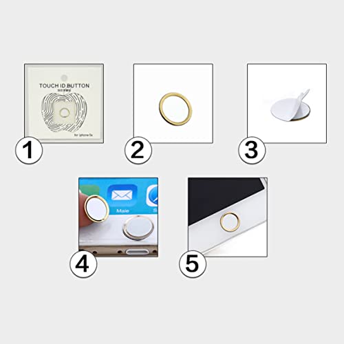 1 peça ID S Recognition Touch Plus Adesivo de suporte de identificação de envelhecimento compatível