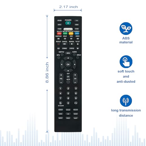Télécommande TEAC 118020374 pour TV LE5851FH3D et modèles LE5094FH3D - 4